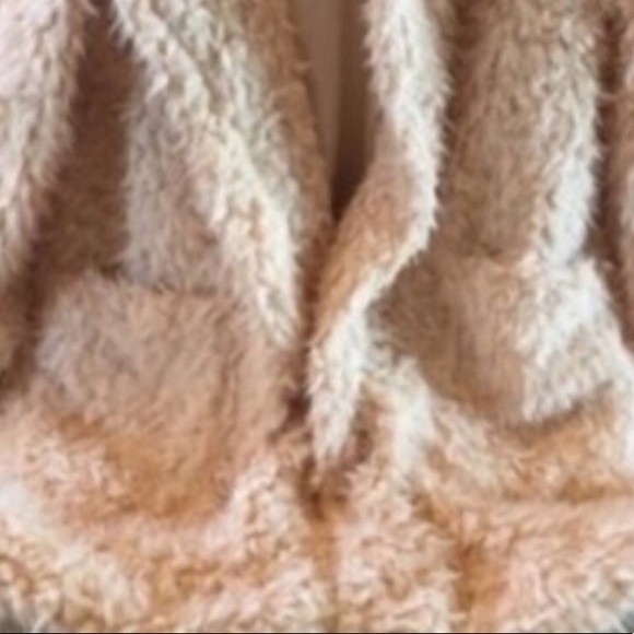🎉HOST PICK🎉FIRM🔥BLUSH SHAGGY FAUX FUR COAT - Picture 5 of 8